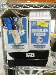 lot 121 image: 2 Cases of Sandwich Toothpicks and 2 cash drawers