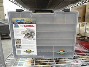 lot 124 image: New Flambeau fishing tackle box