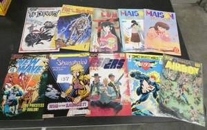 lot 138 image: Group of 10 comic books