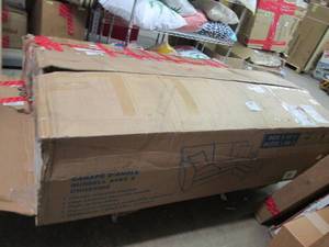 lot 4 image: couch part of a sectional  open box...