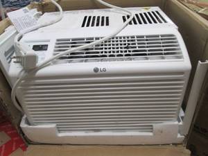 lot 11 image: lg 6000 btu room airconditioner pow...