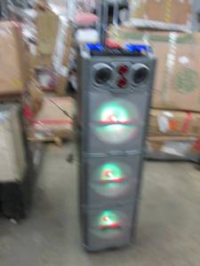lot 23 image: befree triple 10 inch subwoofer wit...