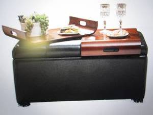 lot 24 image: convienvce concepts storage ottoman...