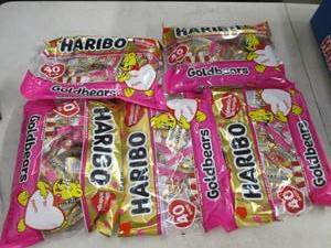 lot 53 image: 5 bags of Haribo 40 valentine excha...