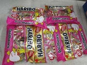 lot 58 image: 5 bags of Haribo 40 valentine excha...