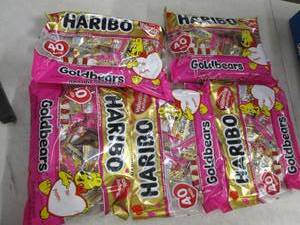 lot 62 image: 5 bags of Haribo 40 valentine excha...