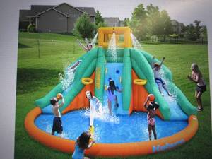 lot 85 image: magic time twin peak inflatable wat...