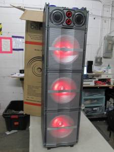 lot 92 image: befree triple 10 inch subwoofer wit...