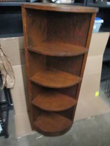 lot 99 image: corner cabinet 4 foot x 15 inches x...