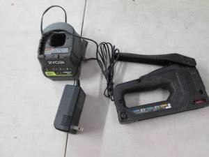 lot 119 image: dewalt stapler and ryobi charger un...