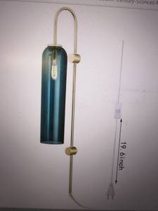 lot 148 image: vintage wall sconces plug in mounte...