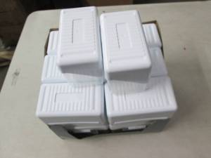 lot 193 image: Case of 12 index card boxes, open b...