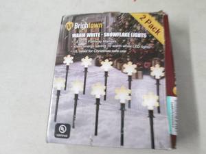 lot 195 image: Brightown Led c9 pathway markers, w...