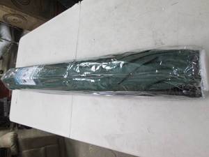 lot 199 image: Green 9 patio umbrella, open box...