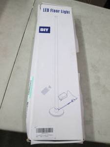 lot 234 image: diy led floor light open box...