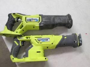 lot 102 image: 2 ryobi sawzalls untested one missi...
