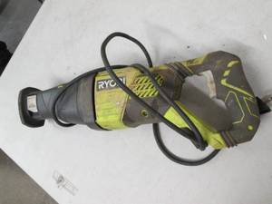 lot 110 image: ryobi sawzall and drill both  power...