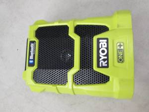 lot 112 image: ryobi bluetooth speaker untested no...