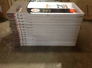 12 Boxes of Seashore Wood 12 in. x 24 in. Peel and Stick Vinyl Tile Flooring (20 sq. ft.  case) by TrafficMaster Customer Returns See Pictures