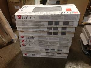 9 Boxes of Newgate Gray Marble Matte 12 in. x 24 in. Glazed Ceramic Floor and Wall Tile (15.04 sq. ft.Case) by Daltile Customer Returns See Pictures