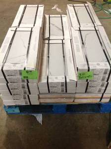 Pallet with 30 Boxes of Carrara Matte Rectified 12 in. x 24 in. Porcelain Floor and Wall Tile (13.3 sq. ft. case) not used see pictures