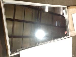 Oversized Rectangle Silver Modern Mirror (72 in. H x 36 in. W)