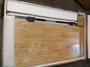 Husky 52 in. Adjustable Height Work Table not used see pictures