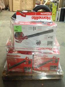 Lot of Homelite 2 Cycle Gas Blowers customer returns see pictures