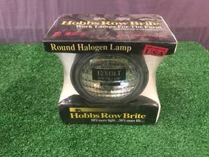 lot 16 image: New Round Halogen Lamp