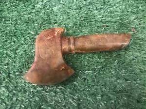 lot 157 image: Chinese Jade Carved Hatchet