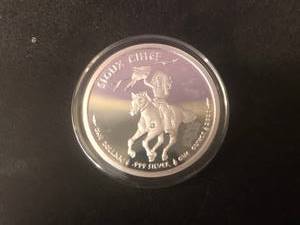 lot 172 image: Sioux Chief 1 oz Silver Coin