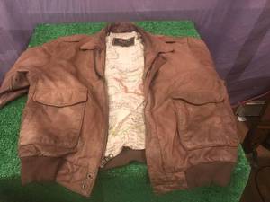 lot 125 image: Size L48 Leather Jacket