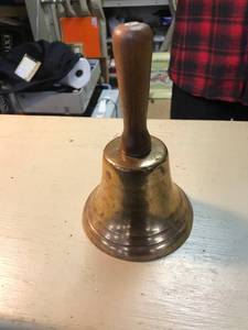 lot 267 image: Antique School Bell