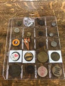 lot 293 image: ND Tokens & Buttons