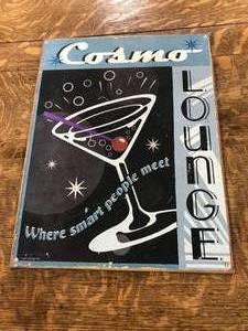 lot 297 image: Metal Lounge Sign