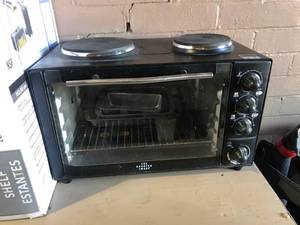 lot 330 image: Sharper Image Toaster Oven Stove Top Combo