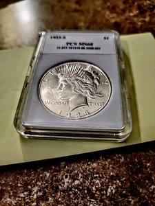 lot 170 image: 1923 S Peace Dollar