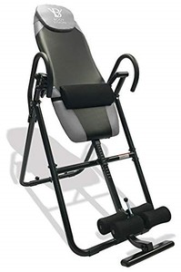 lot 240 image: Premium Inversion Table with Adjustable Head Rest & Lumbar Support Pad Model # IT9825