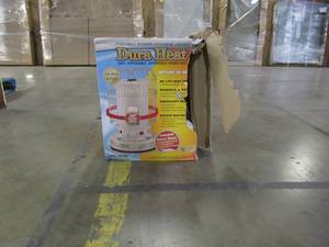 lot 250 image: DuraHeat 23,800 BTU Indoor Kerosene Portable Heater (Possible damage)