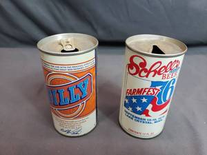 Old Beer Cans,  Billy and Schells