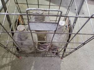 Folding Cart with Contents