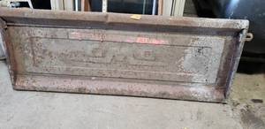 Vintage GMC Pickup Tailgate