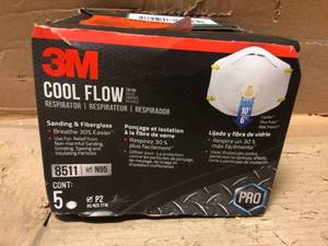 lot 19 image: N95 Disposable Multi-Purpose Respiratory Mask (5-Pack)