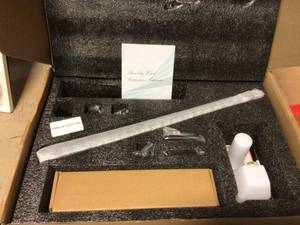 lot 37 image: 2-Handle 2-Spray of Rain Shower Faucet and Handheld Shower Combo Kit with 8 in. Shower Head in Bronze (Valve Included) by ELLO&ALLO Customer Returns See Pictures