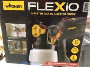 lot 43 image: Flexio 2000 HVLP Paint Sprayer by Wagner Customer Returns See Pictures