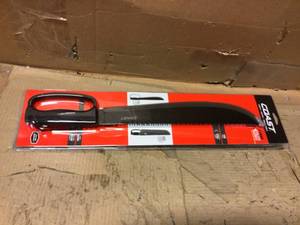 lot 89 image: F1400 14 in. Full-Tang Stainless Steel Machete with Nylon Sheath by Coast Customer Returns See Pictures