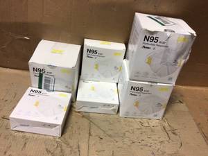 lot 97 image: Lot of 6 N95 Particulate Respirator by Nosh