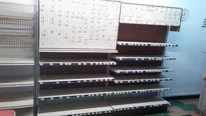 4 Ft. Sections of Shelving (2) includes some wire Bread Racks