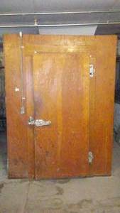 Frigidaire Wood Freezer 6 foot by 10 foot.