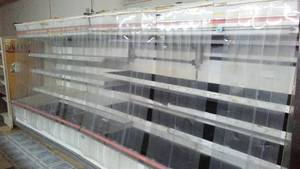 Open Cooler  83 x 197 x 36 Deep